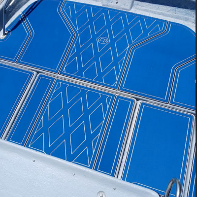 Aquatic Blue Boat Decking