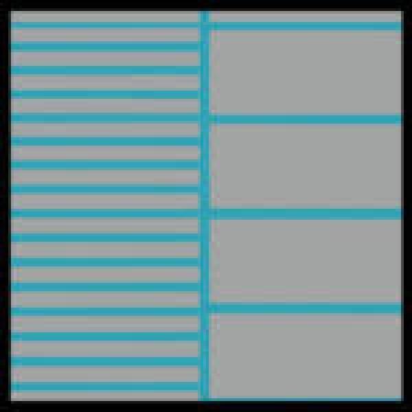 Gray on Light Blue
