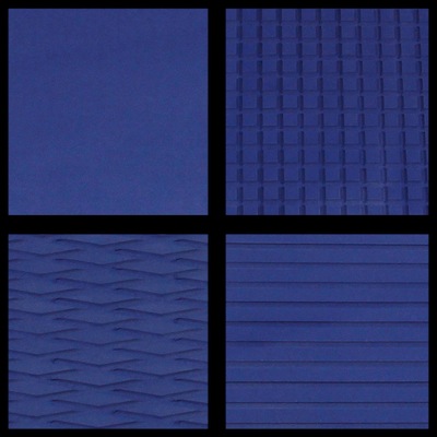 FlexDek Deep Blue marine EVA foam material color and texture samples