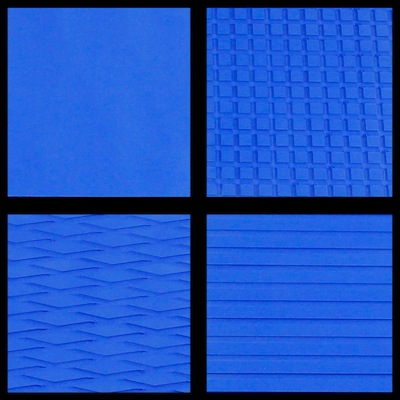 FlexDek Royal Blue marine EVA foam material color and texture samples