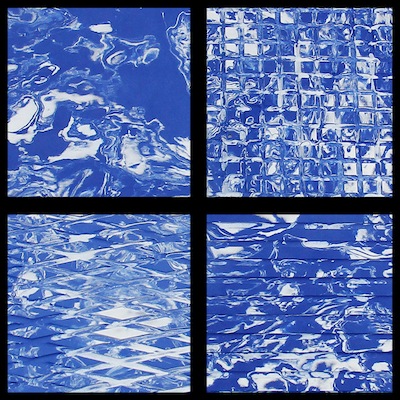 FlexDek Royal Marble marine EVA foam material color and texture samples